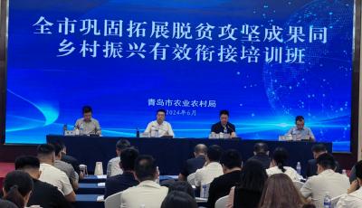 2024年全市鞏固拓展脫貧攻堅(jiān)成果同鄉(xiāng)村振興有效銜接培訓(xùn)班開(kāi)班