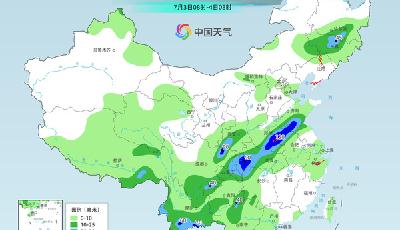 华北黄淮等地降雨增多 南方高温迅速发展