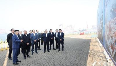 林武在青島調研時強調 著力塑強優勢補齊短板 持續做好經略海洋這篇大文章