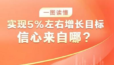 一圖讀懂丨實現5%左右增長目標，信心來自哪？