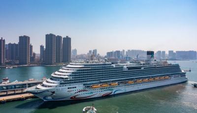 “愛達·魔都”號首次靠泊北方港口 青島邊檢高效保障4000余名旅客通關