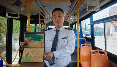 升級“移動導覽”服務 青島公交362路手繪旅游地圖上線