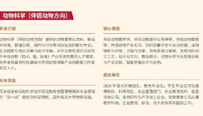 全国首个“宠物”本科专业来了！就业前景如何？