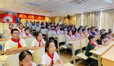 探秘北冰洋的奥秘 第九期青岛科普大讲堂走进文登路小学  