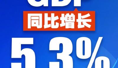 國家統(tǒng)計(jì)局：2025年上半年GDP同比增長5.3%