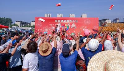 青島西海岸新區(qū)張家樓鎮(zhèn)新大集盛裝迎客！距離地鐵口僅300米