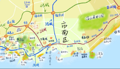 前海一線“人從眾”，青島交管發(fā)布熱門景點出行手冊