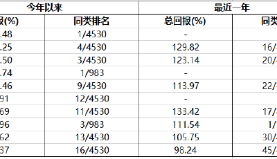 公募基金TOP10榜 | “醫(yī)”統(tǒng)天下 創(chuàng)新藥基金霸榜 