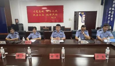 市北区交管大队联合刑侦大队开展警企知识讲座