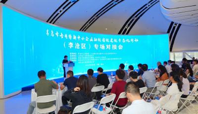 青島市專精特新中小企業融鏈固鏈建鏈常態化行動舉辦專場對接會