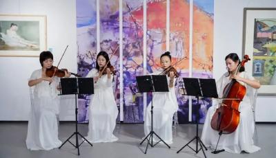 第十一届“水彩崂山”青岛当代水彩艺术展开幕