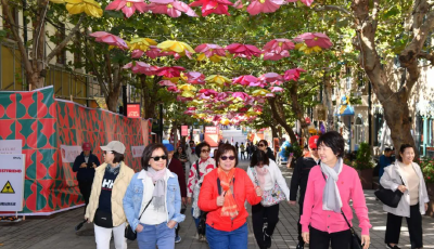 新加坡百人康養(yǎng)團(tuán)打卡大鮑島,市北區(qū)迎今年東南亞最大規(guī)模入境團(tuán) 新加坡百人康養(yǎng)團(tuán)打卡大鮑島,市北區(qū)迎今年東南亞最大規(guī)模入境團(tuán)
