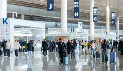 青岛机场空铁联运客流同比增长超三成