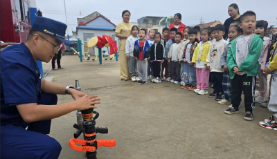 黄岛消防大队走进幼儿园开展消防安全培训