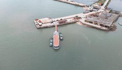 胶州湾将添海上旅游新地标！红岛东大洋码头项目全面投产运营进入倒计时