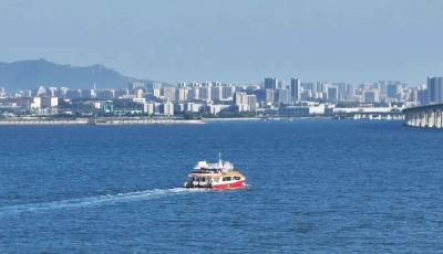 单日载客3155人！青岛“海上穿越大桥”航线淡季引爆文旅热潮