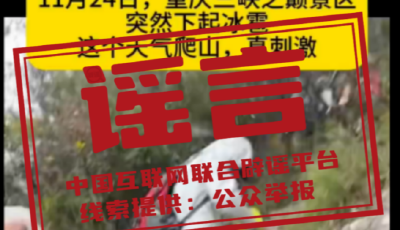 今日辟謠（2025年11月26日）丨一批低俗直播賬號被嚴(yán)懲