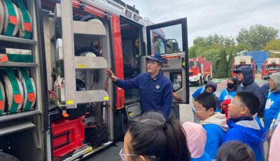 市北消防大队开展“队站开放日”活动