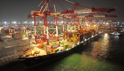 直连东南亚 山东港口青岛港新增今年第17条集装箱航线