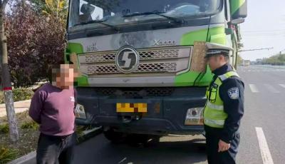 青島交管深化百日整治，嚴打大貨車超載、非法改裝等違法行為