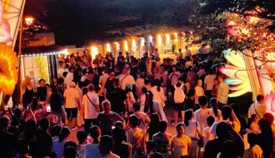 今晚中山公園人“鼓了”