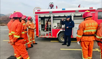 黄岛消防大队开展联勤联训及业务培训