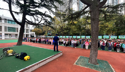 市北区83所中小学配备“消防辅导员”