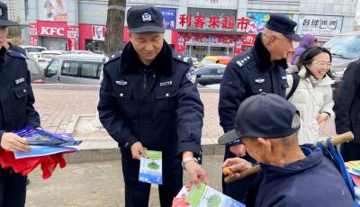 青岛城阳公安“话安全”：大集、校园、社区全覆盖