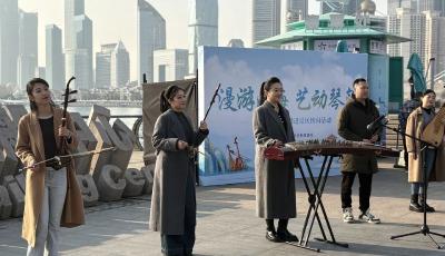 民樂快閃奏響奧帆之畔 青島文旅融合再添詩意新場景