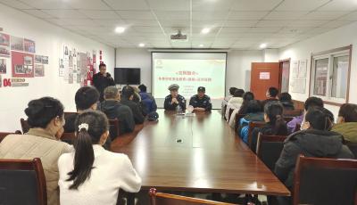 “交所融合”普法进社区，护航“冬季安全”