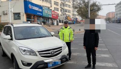 青島市南交管大隊嚴查機動車交通違法