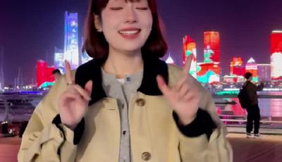 冲着出“大片”来青岛！在灯光秀下走红毯，“青岛版维多利亚湾” 成热门打卡地