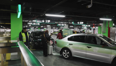 “無風(fēng)雨換乘”！鐵路青島北站東廣場地下出租車和網(wǎng)約車停車場正式投用