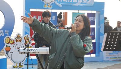 海风和弦伴鸥鸣，栈桥化身沉浸式“城市Live现场”