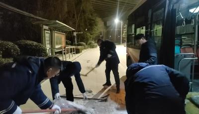 迎雪出擊，溫暖守護！城陽巴士全力應對降雪天氣