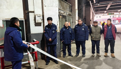 市北消防大隊走進批發市場開展消防安全培訓