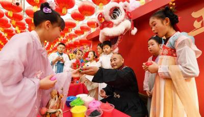 青島：體驗年俗迎新春 
