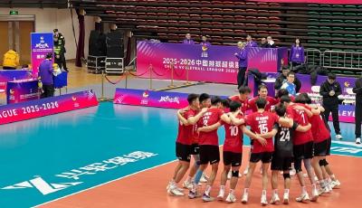 開門紅 青島興輪呦呦男排季后賽3:1主場戰(zhàn)勝廣東臺山和力男排