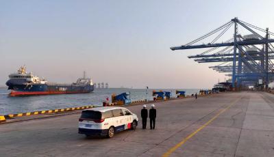 智船遇智港！山東港口青島港自動化碼頭完成智能航行船舶自主作業(yè)