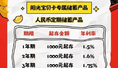 各大銀行盯上了壓歲錢：孩子存1000元，比你存20萬利息高