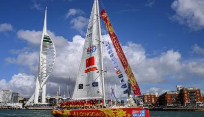青島力量 青島制造 克利伯帆船賽進入“青島”時間