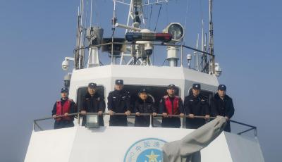 筑牢渔业安全屏障 青岛开展“四海一家”联合执法巡航  