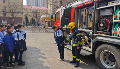 市北區(qū)：開學(xué)第一課 消防宣傳進(jìn)校園