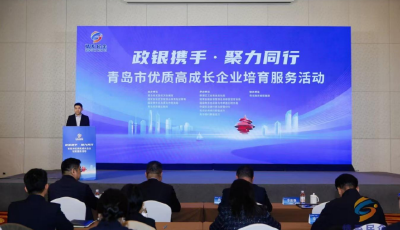 青島政擔銀企協同發力 精準服務高成長企業