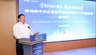 青島市中小企業(yè)服務(wù)機(jī)構(gòu)赴杭對(duì)標(biāo)學(xué)習(xí)交流活動(dòng)啟幕