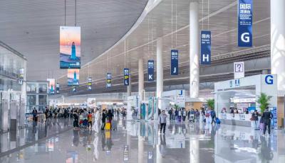 比去年提前23天！青島機(jī)場(chǎng)國(guó)際及地區(qū)旅客量突破100萬(wàn)人次