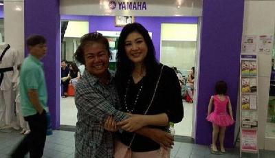 泰國前女總理英拉獲釋后逛街照片曝光