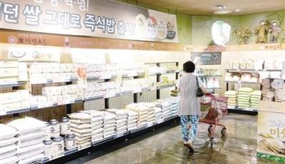 韓國大米市場將全面對外開放 目前仍征收高額關稅